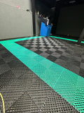 Klickfliesen Werkstatt Boden „Vented“ Garage