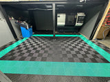 Klickfliesen Werkstatt Boden „Vented“ Garage