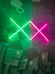 LED Beleuchtung X Farbig Neon Sign