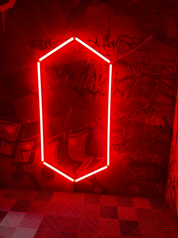 Hexagon Convex  LED Bausatz „Drawn Out“ Farbig
