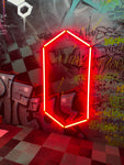 Hexagon Convex  LED Bausatz „Drawn Out“ Farbig