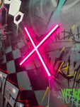LED Beleuchtung X Farbig Neon Sign