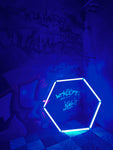 LED Hexagon Tubes 440mm / 1175mm Farbig ROT, BLAU, GRÜN, PINK