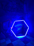 LED Hexagon Bausatz Farbig