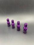11.3mm valves colored anodized, short version